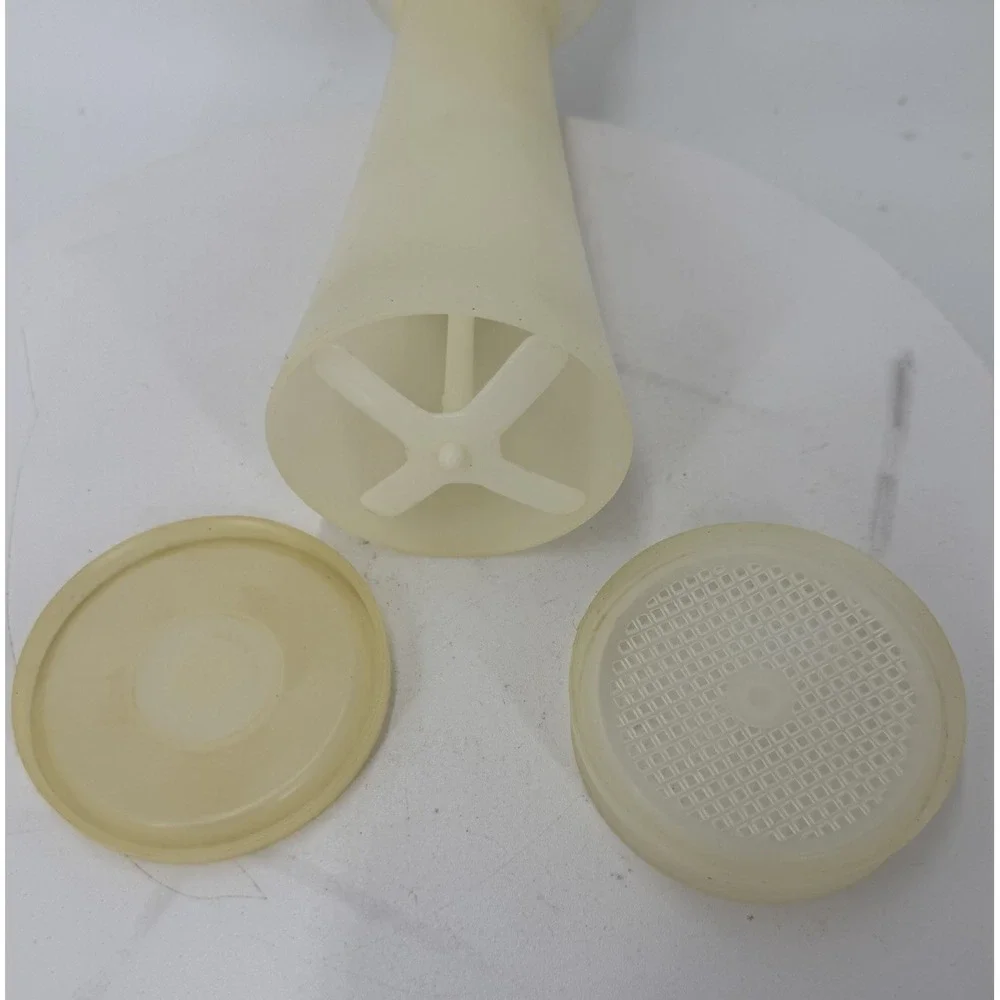 Vintage Tupperware Jifi Sift Powdered Sugar‎ Flour Sifter Complete